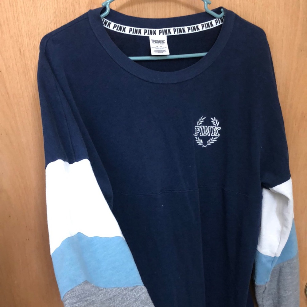 VS Pink campus long sleeve